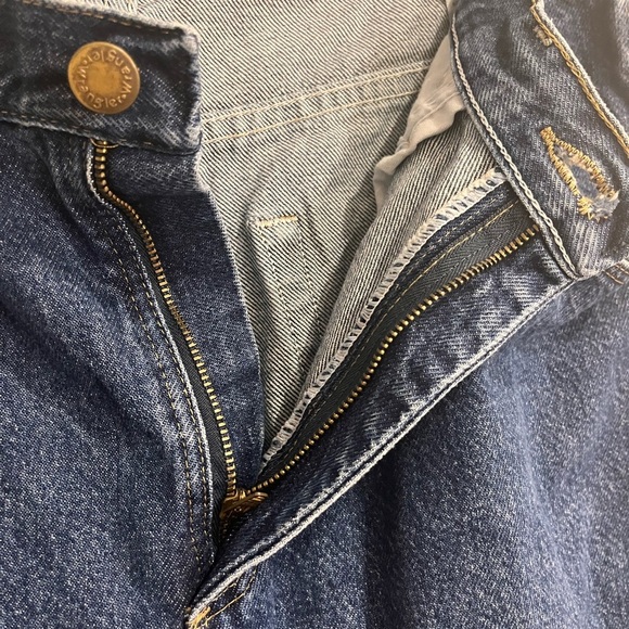 Wrangler Men's Deep Blue Straight Jeans - Picture 3 of 8